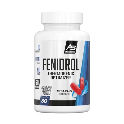 ALL STARS Fenidrol - 80 kapsula - Termogeno Optimizirane - Boost Za Metabolizam