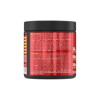 ALL STARS Raw Intensity Pre Workout Booster - Bobičasto Voće - Sastojci