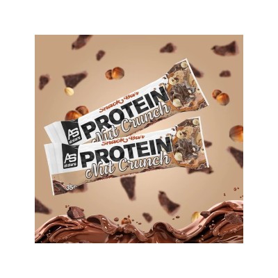 Dvije ALL STARS Protein Snack Bar - Proteinske Pločice - Ukus Komadići Oraha - Visokoproteinske - Malo Šećera - 2